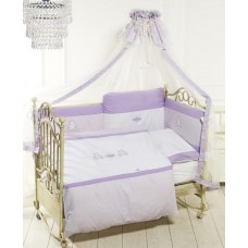 Постельный комплект Feretti Sestetto Long Orsetti Violet/White Постельный комплект Feretti Sestetto Long Orsetti Violet/White